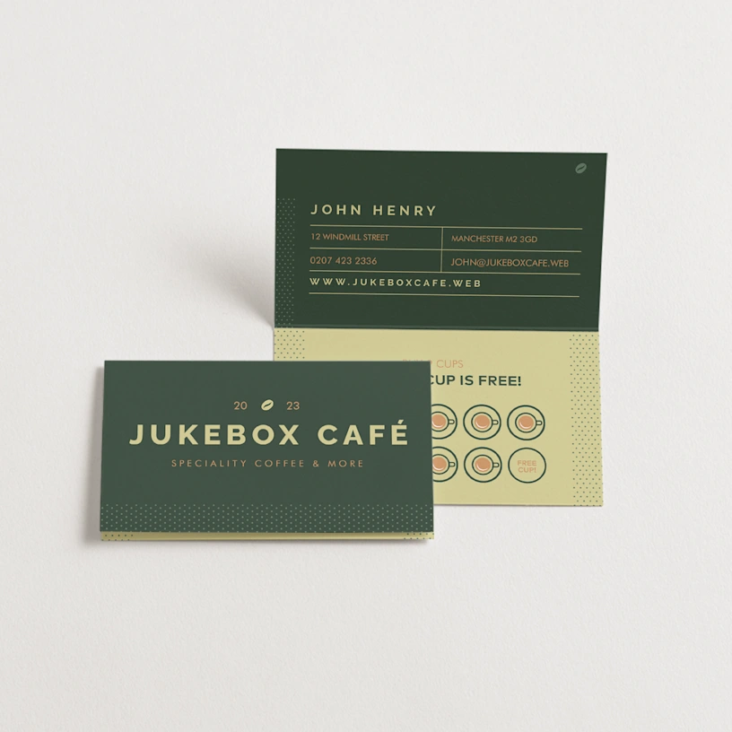 By Folded Business Cards - Image 2