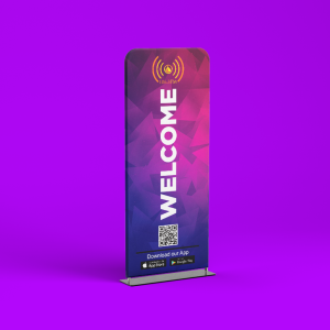 Tension Fabric Stand